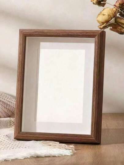 1pc Table Photo Frame, Use A Photo Frame To Beautify Your Memories, Give Gifts To Friends, Wedding Anniversary, Suitable For Desktop,Valentine's Day, Couple Photo Frame