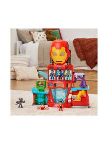 Hasbro مجموعة لعب كبيرة من مارفل أفينجرز وأيرون مان فريندز - متعدد الألوان - مشاهدة 3