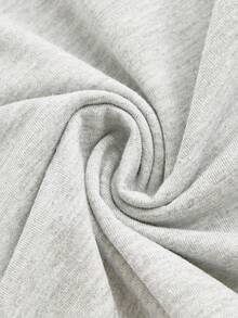 Lalippa 女士宽松露肩短袖印花T恤，休闲夏季上衣，浅灰色休闲短袖，优雅舒适设计，休闲户外T恤，露肩T恤。墨西哥卷饼和玛格丽塔T恤，墨西哥加勒比海滩女孩旅行邮轮T恤，柠檬T恤 - 灰色 - 查看 5