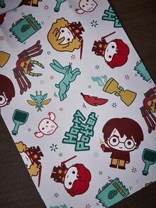 HARRY POTTER X SHEIN 3个卡通人物全印花礼品包装袋 - 彩色 - 查看 3