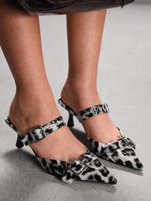CUCCOO SZL Tacones para mujer - Blanco y Negro - Ver 2
