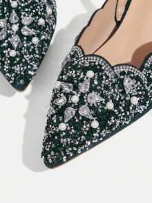 CUCCOO TILAWA Women Pumps Valentine's Day - Green - View 6