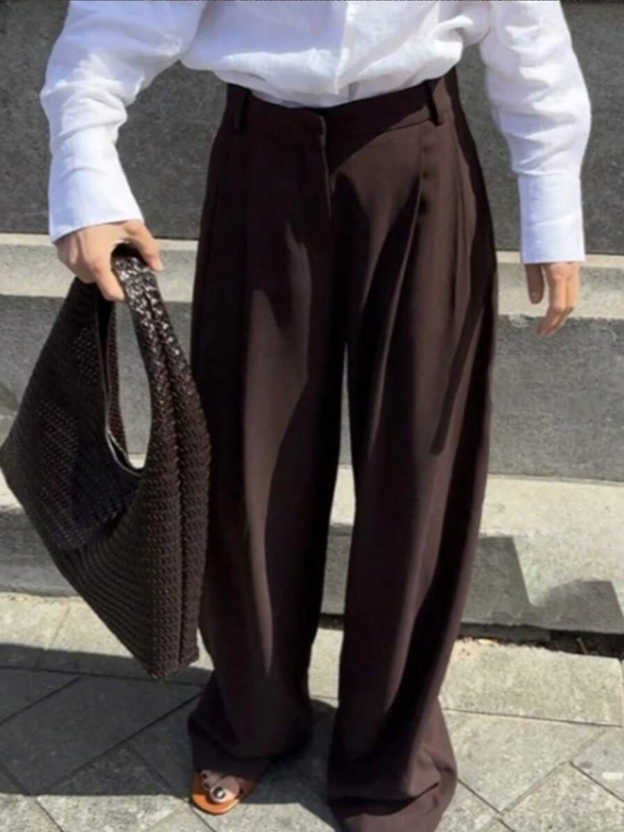 DAZY Women's Business Casual Office Commuter Pants, Spring/Summer