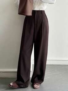 DAZY Women's Business Casual Office Commuter Pants, Spring/Summer