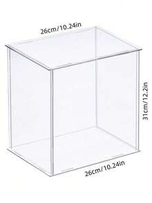 Display Case For Collectibles Assemble Clear Acrylic BoXAltemative Glass Case For Display Action Figures HomeStorage & Organizing Toys - Multicolor - View 22