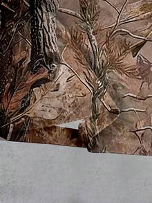 Manfinity Dauomo Men's Graphic Print Drawstring Waist Casual Versatile Shorts - Multicolor - View 4