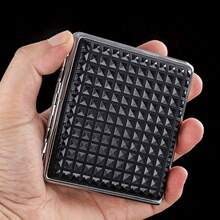 Set de 20 estuches de cigarrillos portátiles de plástico, soporte de cigarrillos a prueba de humedad y resistente a la compresión para hombres y mujeres - Multicolor - Ver 5