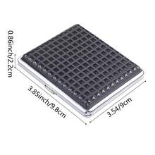 Set de 20 estuches de cigarrillos portátiles de plástico, soporte de cigarrillos a prueba de humedad y resistente a la compresión para hombres y mujeres - Multicolor - Ver 2