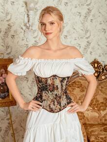 Myrelith 女士碎花印花休闲百搭吊带背心，适合约会和外出穿着 - 彩色 - 查看 4