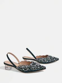 CUCCOO TILAWA Women Pumps Valentine's Day - Green - View 4