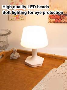 USB充电式可调光LED台灯，带环境夜灯功能，适用于房间。 - 彩色 - 查看 2