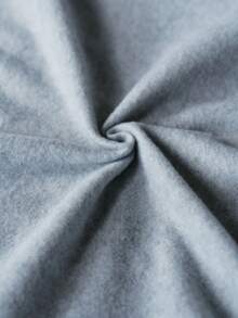 PAVTROS 男士街头风流行INS同款微笑3D泡沫印花火焰泡沫户外音乐节夜店男友/老公礼物周年纪念礼物浅灰色套头衫