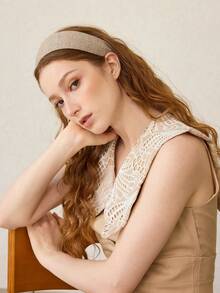 MOTF PREMIUM Băng đô dệt xương cá - Thẻ - Xem 7