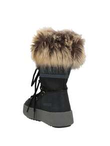 Moon Boot Track Monaco Low Waterproof Kids Boots Black 34300100-JR