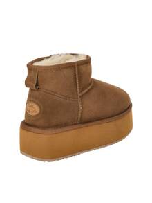 EMU Stinger Micro Flatform Women's Platform Boots Chestnut W13082 CHES