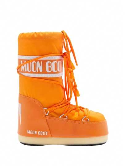 Moon Boot Icon Nylon Women's Boots Sunny Orange 14004400
