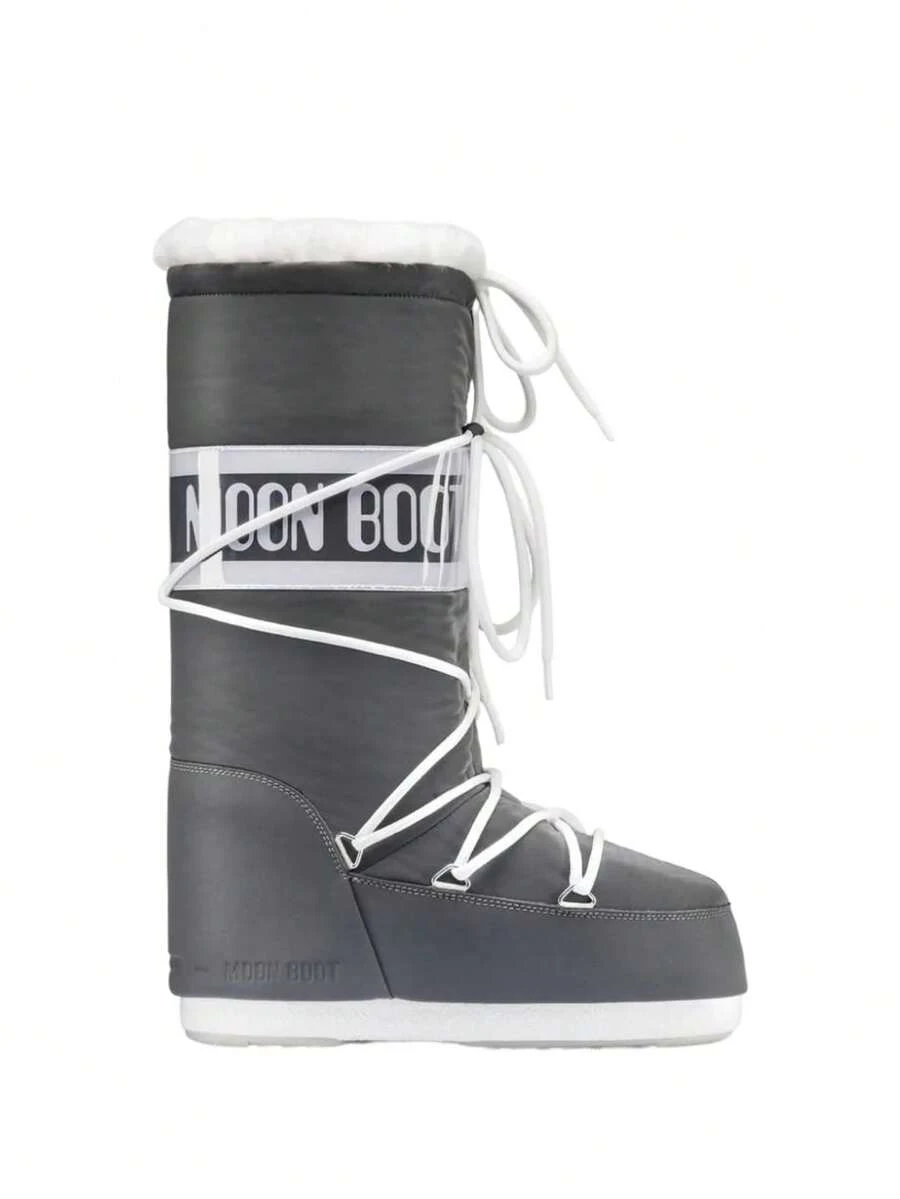 Moon Boot Icon Reflex Women's Boots Grey 14027200 - Grey - View 1