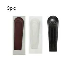 5个创意防风门挡，塑料雾面楔形垫，安全门挡，防撞门挡，有3种颜色可选 - 彩色 - 查看 21