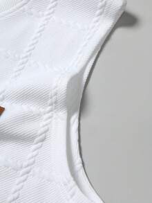 EGENSIO Men's Knit Casual 2 Pieces Set: Vest And Shorts