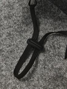 BATMAN X SHEIN 1 件宠物斗篷，带徽标装饰、项圈、头饰，适用于狗和猫，多种尺寸，角色扮演 - 黑色 - 查看 6