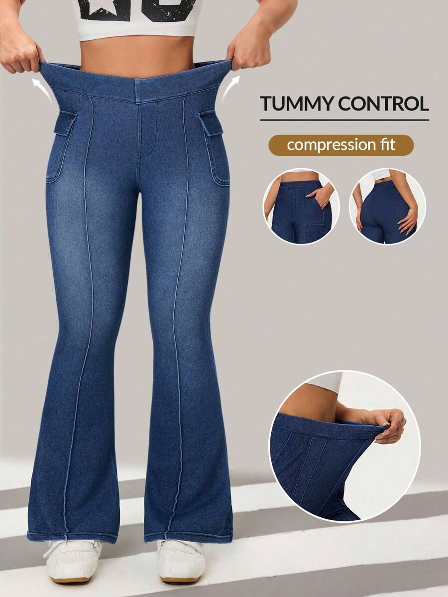 Flexra Casual Flared Slim Fit Women Jeans