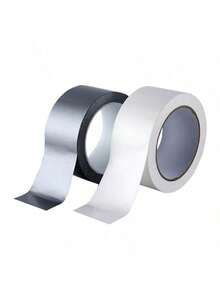 1-Roll Cloth Tape, High-Adhesion, Thickened, Residue-Free Window Windproof Tape, Leak-Proof, Cold-Proof, Waterproof, Gap-Sealing Magic, Thickened High-Adhesion Cloth Tape, Single-Sided Strong Adhesion, Door And Window Windproof Sealing Tape, Wedding And Exhibition Carpet. - Multicolor - View 3