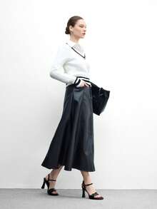 CUCCOO BIZCHIC Women's Buckle Design Fashionable High Heels, Versatile For Daily Wear - Black - View 6