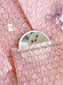 20 piezas de bolsas de burbujas con forma de corazón, antiestáticas, a prueba de golpes y antideslizantes, que se pueden usar como bolsas de envío, bolsas de almacenamiento, bolsas de embalaje de regalos, tarjetas de autosellado y sobres de regalo, así como embalaje de papelería. Son adecuados para ocasiones como Navidad, aniversarios, cumpleaños, compromisos y San Valentín. - Multicolor - Ver 8