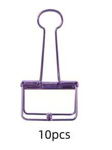 10个/20个/30个装回形针，非常适合整理纸张、便签、照片和文件 - 办公、家庭、学校和手工用品 - 多色 - 查看 7