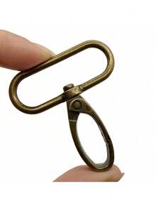 5Pcs/Pack 16/20/25/32/38mm Metal Snap Hook Lobster Clasp Collar Carabiner Belt Buckles DIY Key Chain Bag Part Accessories - Multicolor - View 2