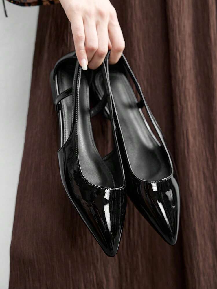 CUCCOO BIZCHIC Casual Versatile Commute Pointed Toe Flat Sandals Spring Shoes