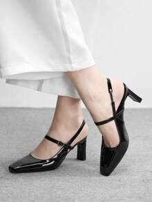 CUCCOO BIZCHIC Women Pumps Spring Shoes For Daily Wear - Black - View 5