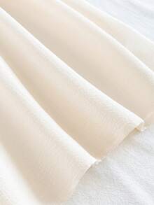 Souflis Souflis Girls' Summer Casual Elegant Sleeveless Square Neck Dress, Suitable For Daily Outings, Beach Trips, Vacations And Other Summer Occasions - Apricot - View 9