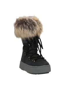 Moon Boot Track Monaco Low Waterproof Kids Boots Black 34300100-JR