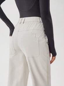 OutZeal 白色女士户外休闲裤，日常休闲款，侧边口袋 - 白色 - 查看 8