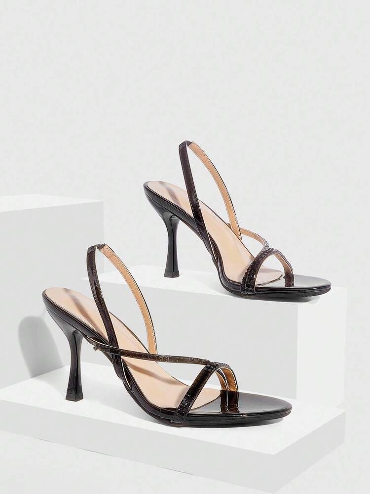 CUCCOO SZL Women's Elegant High Heel Sandals, Fashionable And Sophisticated For Party Occasions