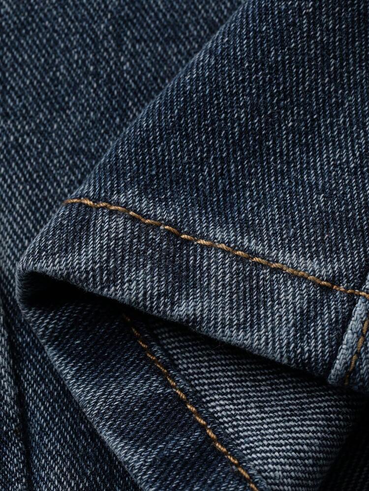 Young Boys Fashionable Washed Loose Denim Jeans