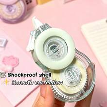 Set de cintas correctoras con estilo Ins, colorido, japonés, de tamaño pequeño, alta capacidad, lindo, mini, silencioso, estilo Mori, set de 6 piezas, de vuelta a la escuela - Multicolor - Ver 11