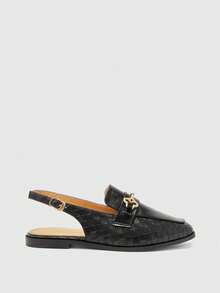 CUCCOO BIZCHIC Giày bệt nữ cho ngày Valentine - màu đen - Xem 8