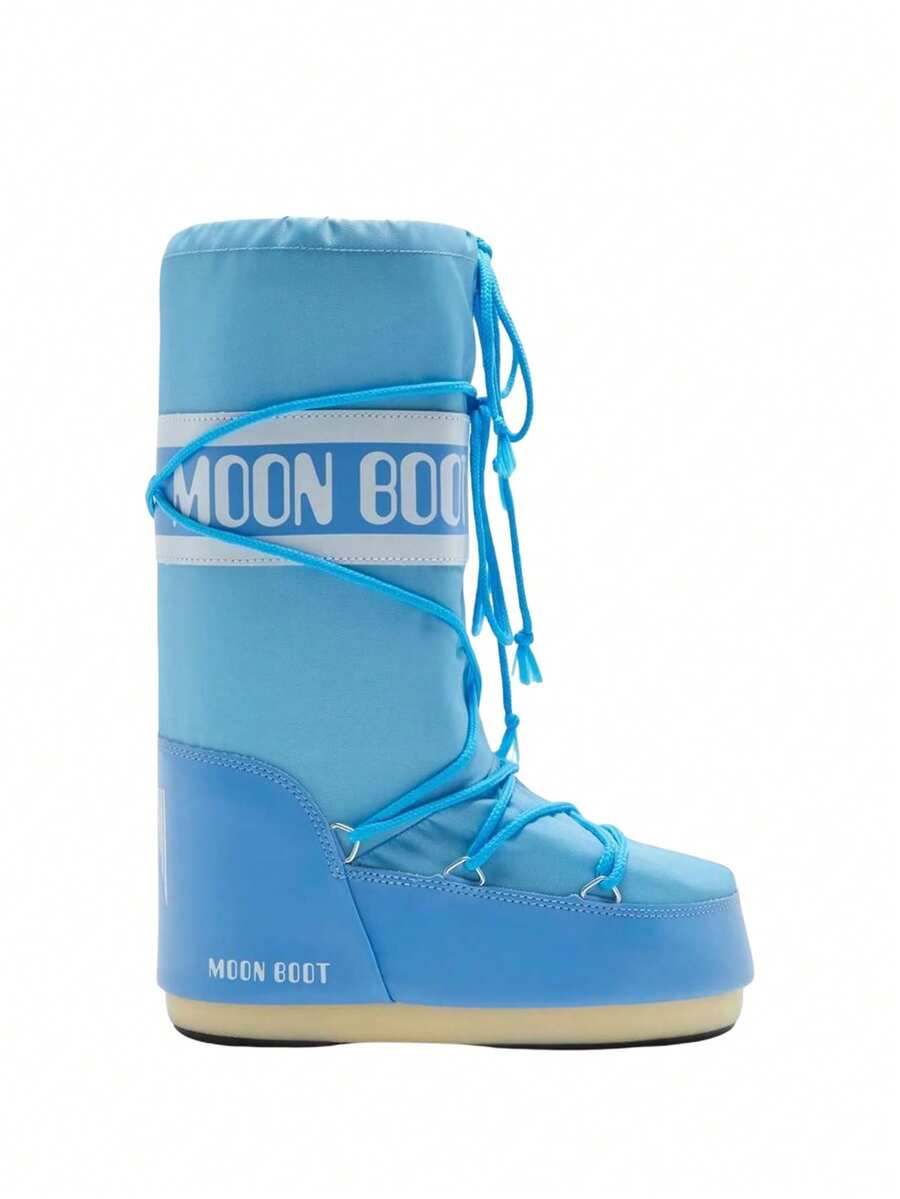 Moon Boot Icon Nylon Women's Snow Boots Alaskan Blue 14004400 - 阿拉斯加藍 - 查看 1