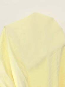 Roveilla 大码女式优雅纯色荷叶边系带长裙