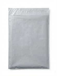 100个/10个加厚防水纯色包装袋，简约百搭，适用于学校、办公室、返校季运输和邮寄、男士生日礼物、情人节礼盒、男士礼盒、男士礼物、散装礼品袋、蓝色礼品袋、情人节。 - 白色 - 查看 6