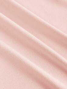 SHEIN MOD 三穿式女士休闲纯色修身夏季上衣，高领露肩款，时尚百搭，适合节日、乡村风、海滩度假、下午茶、晚宴等场合，也可作为舞会上衣或可爱上衣穿着，大码吊带背心/吊带衫。 - 粉色 - 查看 9