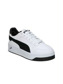 Puma Carina Street Women's Sneakers White / Black 389393-01 - puma white-puma black-cool mid gray - View 4