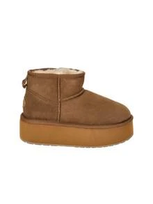 EMU Stinger Micro Flatform Women's Platform Boots Chestnut W13082 CHES