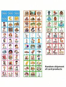 Calendario visual, calendario visual para niños, tabla de tareas, tabla de rutina diaria, 68x24cm, multiplicación, aula preescolar, tablero de comunicación, lista de tareas para niños, niños, rutina diaria de los niños - Multicolor - Ver 10