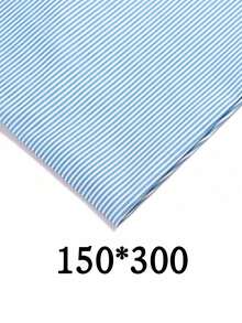 1pc Fashion Jacquard Striped Woven Fabric, Dobby Stripe Textured Fabric - Multicolor - View 19