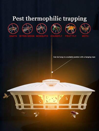 Teckwe Outdoor Camping, Indoor Traps, Sticky Traps, Flies, Cockroaches, Mosquitoes, Fleas, Lights, Insect Traps, Lamps