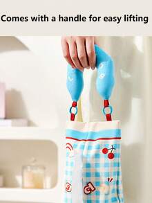 Zazumi 1 Portable Car Tissue Box, Multifunctional And Cute Dopamine Paper Box In The Car, Seat Storage, Hanging Tissue Storage Bag - Multicolor - View 4