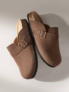 女士平底鞋 - 咖啡棕 - 查看 6